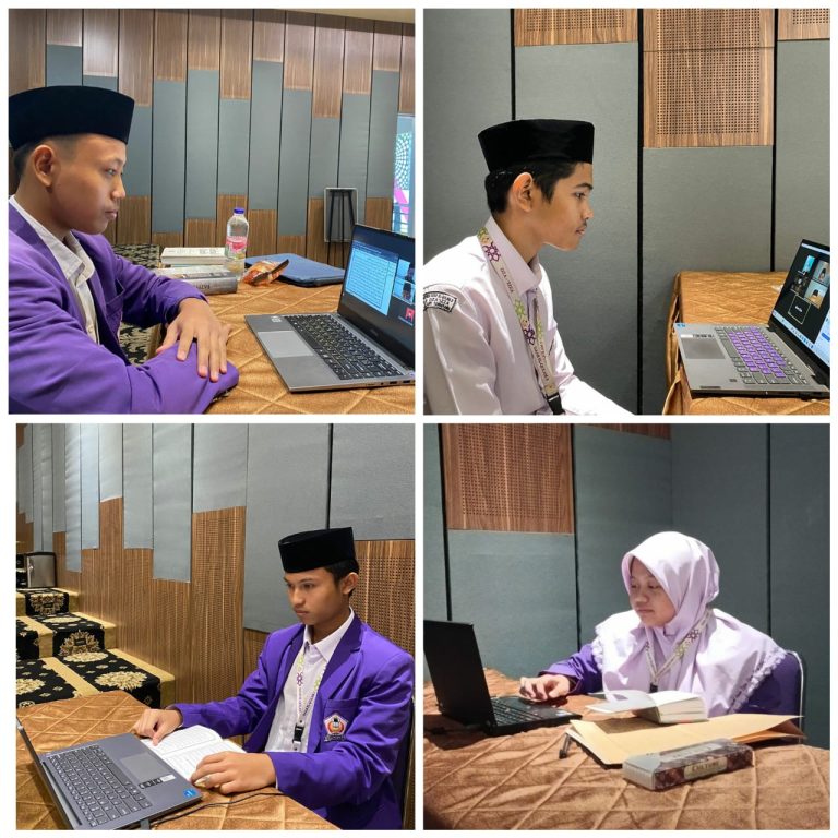 SANTRI DIRASAH ISLAMIYAH IKUTI LOMBA BACA KITAB KUNING DAN HAFALAN HADIS
