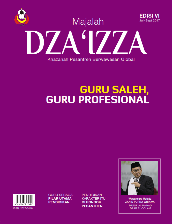 Cover Majalah Dza 'Izza Edisi 6