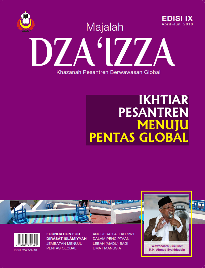 Cover Majalah Dza 'Izza Edisi 9