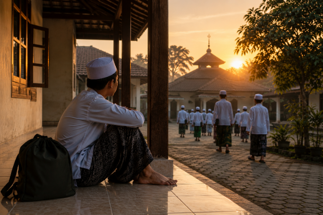 Ketika Anak Berkata, “Aku Tidak Betah di Pesantren”: Memahami Adaptasi, Bukan Tergesa Menjemput Pulang