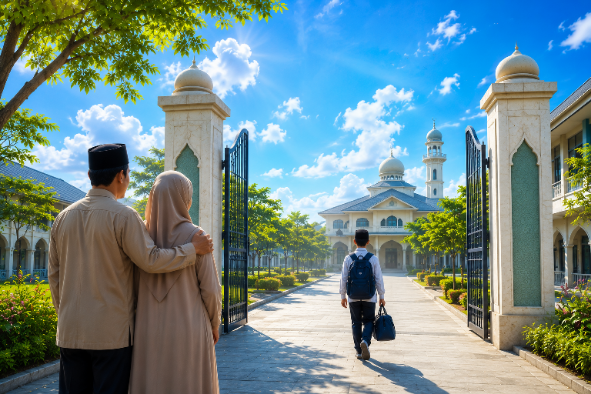 Melepas dengan Cinta, Menyambut dengan Doa, Ketika Anak Kembali ke Pesantren Menapaki Perjalanan Pendidikan Jiwa