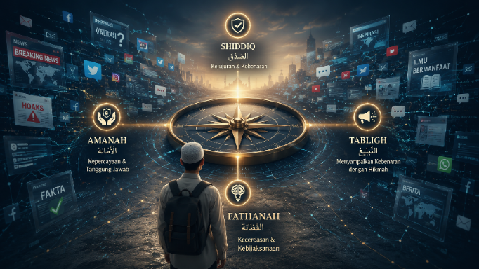 Empat Sifat Rasulullah di Era Informasi